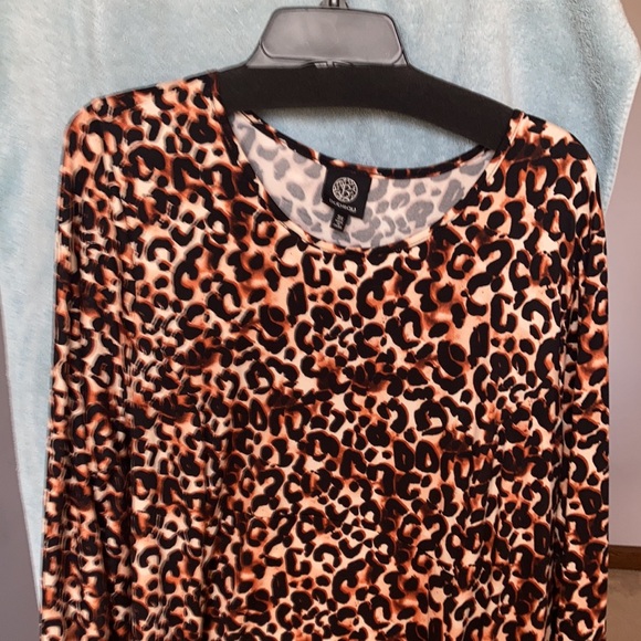 Relist12/15 Bobeau Animal print dress with stretch size 3X - Picture 14 of 17